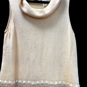 Beads on Bottom blouse